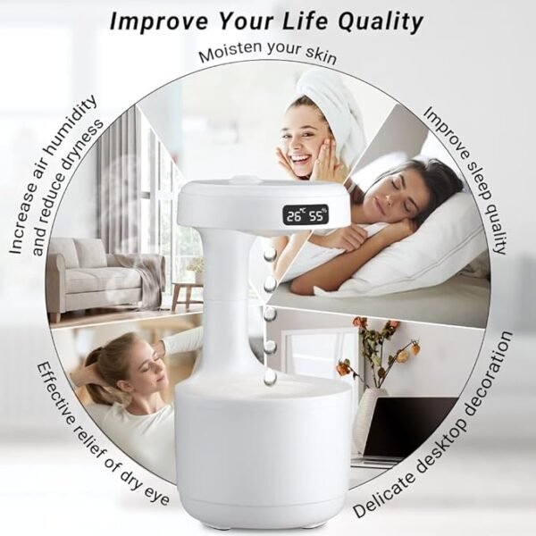 Anti-Gravity Water Drop Humidifier - Image 4