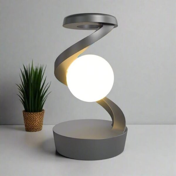 RGB Spiral Rotating Desk Lamp - Image 3