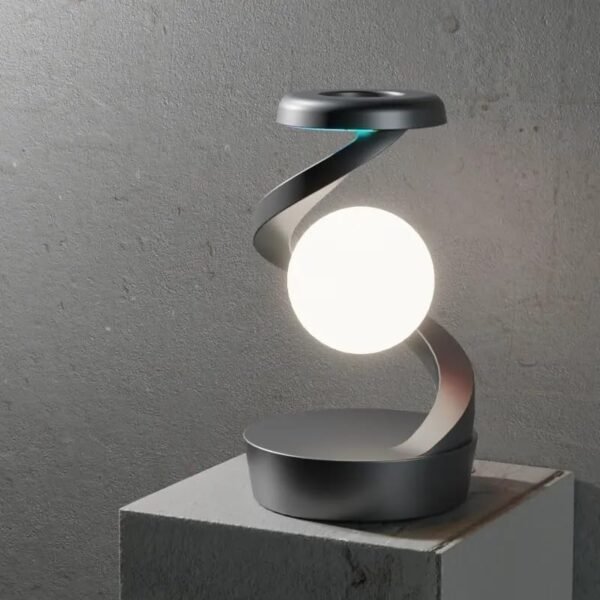 RGB Spiral Rotating Desk Lamp - Image 2